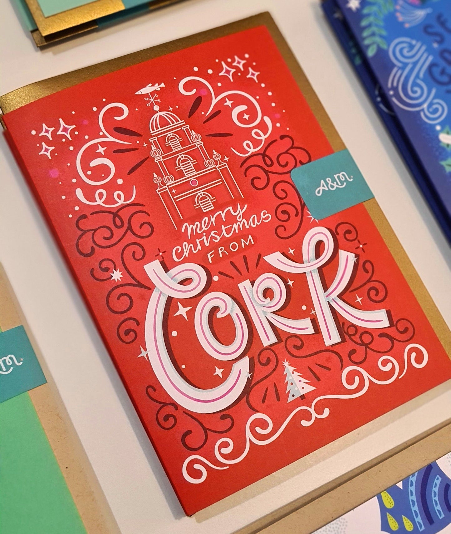 'Merry Christmas from Clonakilty' Red Card