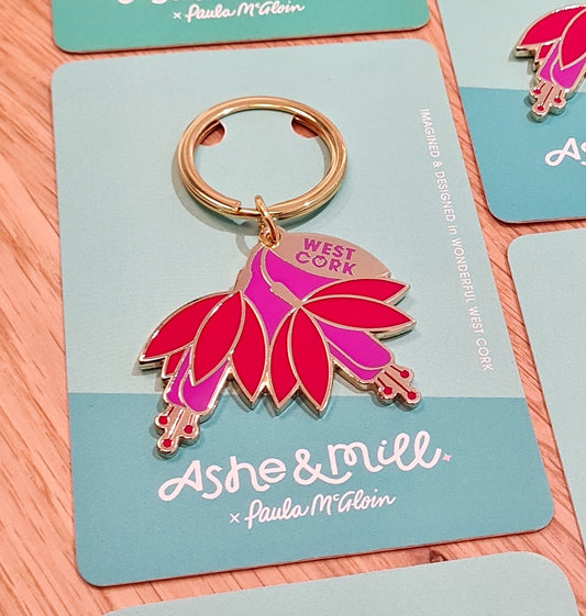 West Cork Fushia Key Charm